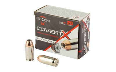 FIOCCHI COVERT X 45ACP 230GR 20/200