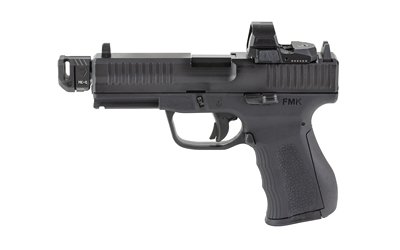 FMK 9C1 G3 Handgun 9mm Luger 14(1) &17(1)rd Magazines 4.5" Threaded Barrel Red Dot Black Frame