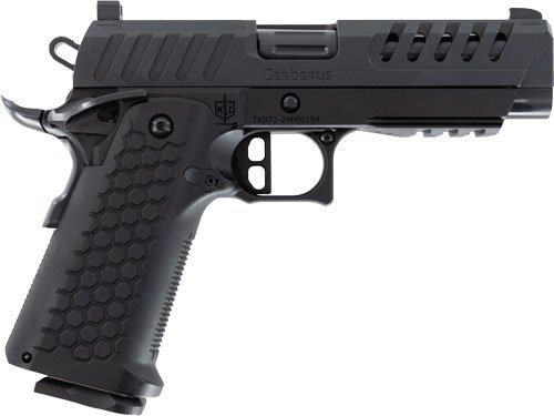 MAC Cerberus 2011 Handgun 9mm Luger 17rd Magazines(2) 4.4'' Ported Barrel RMR Optic Cut