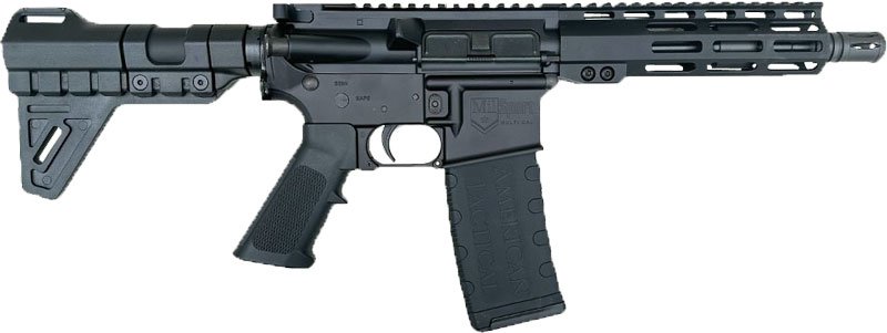 ATI ATIG15MS300ML7B Milsport HGA AR Pistol 300 Blackout 8.5" 30+1 Black With Brace
