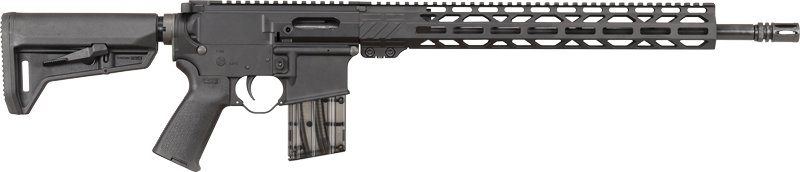 Rra 17 HMR Rock Chuck Carbine - 6 Pos Stk 18" Bbl Black