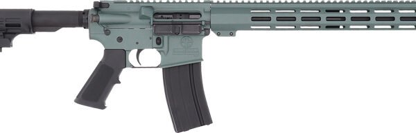 GLFA AR15 RIFLE 223 WYLDE - 16" NIT BBL CHARCOAL GREEN