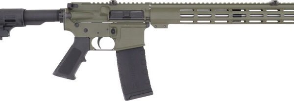 GLFA AR-15 Rifle .223 Wylde 30rd Magazine 16" Barrel OD Green/Stainless Steel with 15.25" Handguard