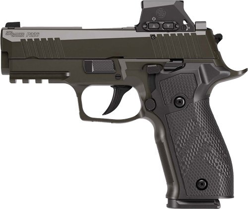 Sig Sauer P226 XCarry Legion Handgun 9mm Luger 18rd Magazines(3) 3.8" Barrel SAO Red Dot Legion Grey Cerakote