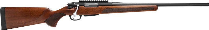 Savage 334 243 Win 18.5" - Compact Black/Walnut Stock