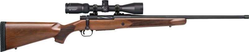 Mossberg Patriot Walnut Vortex Rifle 350 Legend 4rd Capacity 22'' Threaded Barrel Walnut Stock Vortex Crossfire II 3-9x40mm