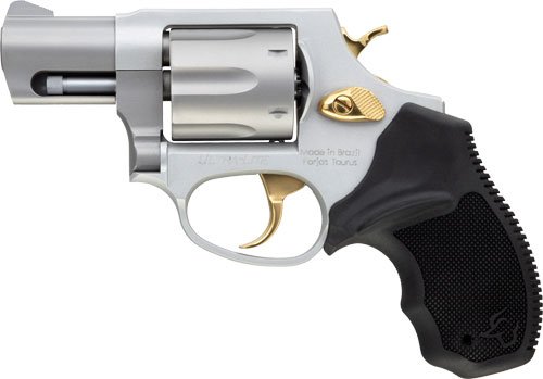 Taurus 856 Ultra Lite .38 Spl(+P) 6rds 2" Barrel Stainless w/Gold Accents