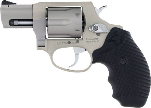 Taurus 856 Ultra Lite Handgun .38 Spl(+P) 6rd Capacity 2" Barrel Stainless Frame VZ BLack Operator II Grip