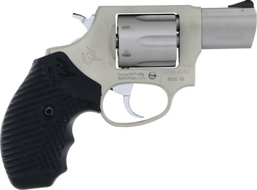 Taurus 856 Ultra Lite Handgun .38 Spl(+P) 6rd Capacity 2" Barrel Stainless Frame VZ BLack Operator II Grip - Image 3