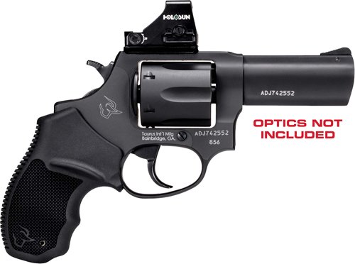 Taurus 856 Defender T.O.R.O. Handgun 38 Spl+P 6rd Capacity 3" Barrel Matte Black Optic Ready