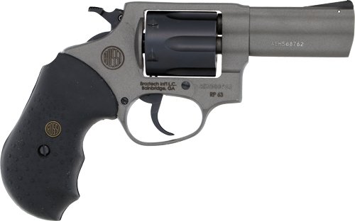 Rossi RP63 Revolver .357 Mag 6rd Capacity 3'' Barrel Stainless Steel Tungsten Gray Cerakote Rubber Grip