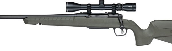 SAVAGE AXIS 2 XP 30-06 20" LH - THREADED W/3-9X40 BLACK/GREEN