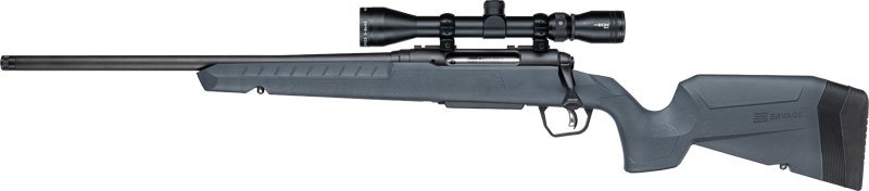 Savage Axis 2 XP 6.5cm 20" LH - Threaded w/3-9x40 Black/Grey