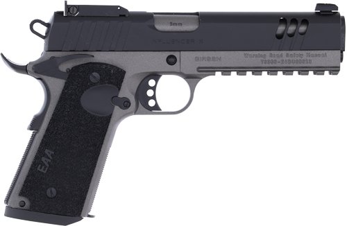 Girsan MC1911 Influencer X Handgun 9mm Luger 9rd Magazine 5" Barrel Two Tone Optic Ready