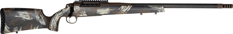 Weatherby 307 Alpine Ct 25Wby - RPM CF 24" w/Brake Brn/Wyo Brn