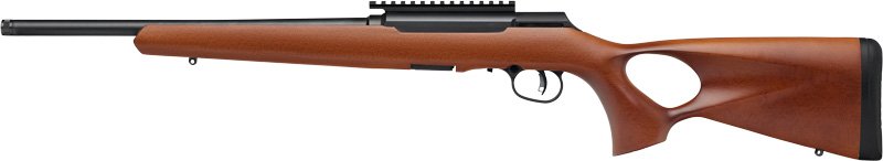Savage Arms A22 Timber Thumbhole Rifle .22 LR 10rd Magazine 16.5" 1/2x28 Threaded Barrel Wood - Image 2