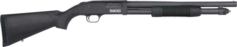 Mossberg 590S Optic Ready Shotgun 12ga 9rd Capacity 18.5" Barrel Synthetic Stock