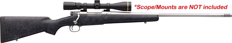 Winchester Model 70 Extreme Weather Rifle .270 Win 5rd Magazine 22" 9/16x24 Threaded Barrel Black and Stainless Steel
