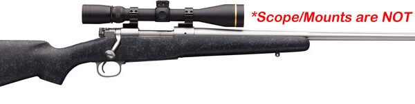 Winchester Model 70 Extreme Weather Rifle .300 Win Mag 3rd Magazine 26" 9/16x24 Threaded Barrel Black and Stainless Steel