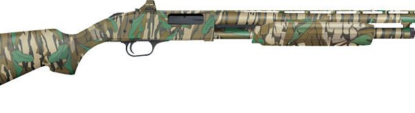 Mossberg 500 Turkey Shotgun 20 ga 3" Chamber 5rd Magazine 20" Barrel Mossy Oak Greenleaf with Holosun HS407K