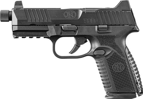 FN 509 Midsize Tactical Handgun 9mm Luger 15rd & 24rd Magazines (2) 4.5" Threaded Barrel Black NMS - Image 2