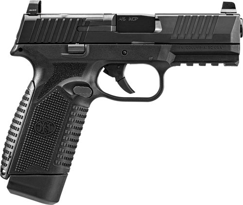 FN 545 MRD NMS Handgun .45 ACP 15rd Magazines (2) 4.1" Barrel Black