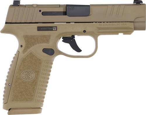 FN Reflex XL MRD Handgun 9mm Luger 15(1)&18(1)rd Magazines 3.8" Barrel FDE No Manual Safety