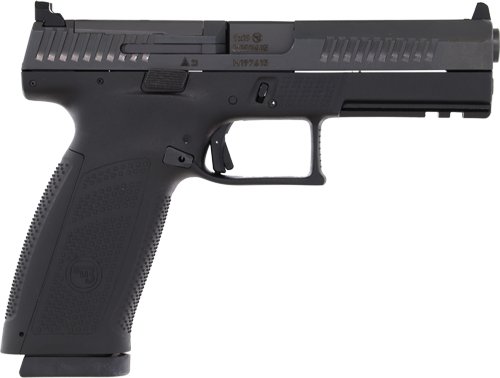 CZ P-10 F Or 9mm FS 19-Shot - Reversible Mag Catch Black