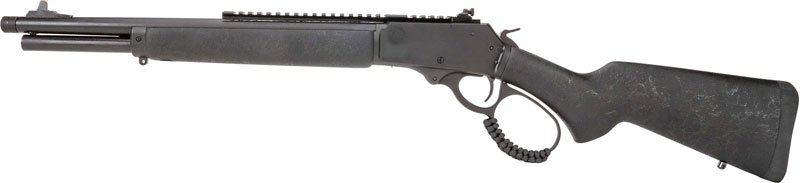 Rossi R95 Trapper Triple Black Lever Action Rifle 44 Rem Mag 8rd Capacity 16.5" Threaded Barrel Black Wood Stock - Image 2