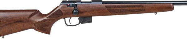 ANSCHUTZ 1761 D HB 17HMR - 18" TB BLUED/WALNUT CLASSIC