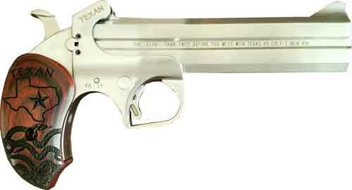 THE TEXAN .45/410 6" BARREL WITH EXTENDED GRIP EXT ROSEWOOD GRIP
