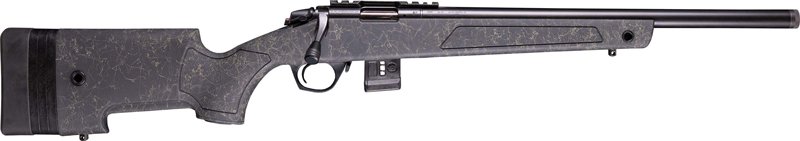 Bergara BMR-X Rifle .17 HMR 5rd (1) & 10rd (1) Magazines 18" Steel Barrel Black