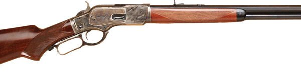 CIMARRON 1873 DELUXE 38-40 - 20" OCT. CC/BLUED PISTOL GRIP