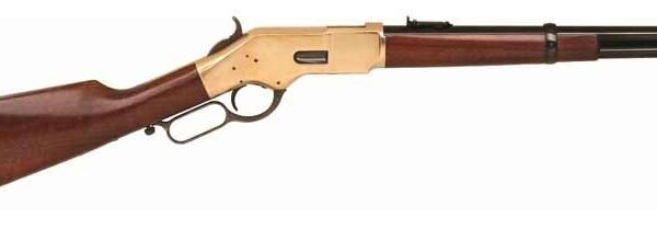 CIMARRON 1866 YELLOWBOY 38SPL - 16" BRASS/BLUED WALNUT