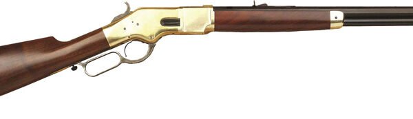 CIMARRON 1866 YELLOWBOY 38-40 - 20" OCTAGON BRASS/BLUED WALNUT