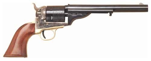 CIMARRON 1872 OPEN TOP NAVY - 38SPL 7.5" FS CC/BLUED WALNUT