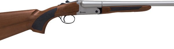 Legacy Sports Citadel Boss SxS Shotgun 20ga 3" Chamber 2rd Capacity 18.5" Barrel Nickel Walnut Stock