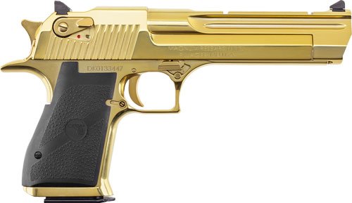 Magnum Research Desert Eagle Mark XIX Zirconium Nitride Gold Handgun .44 Rem mag 7rd Magazines(1) 6" Barrel CA Compliant