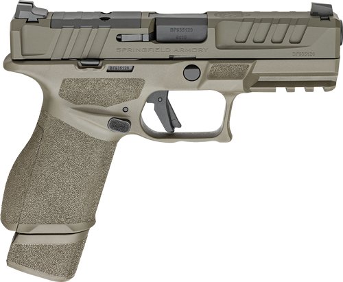 SPRINGFIELD ECHELON 9MM 4" - COMPACT 15/18RD ODG W/U-NOTCH