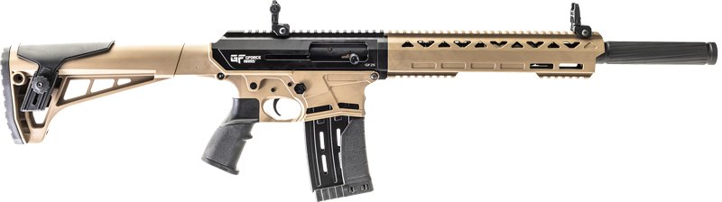 GForce Arms GF25 AR-12 12ga 3" - 18.5" 5rd FDE