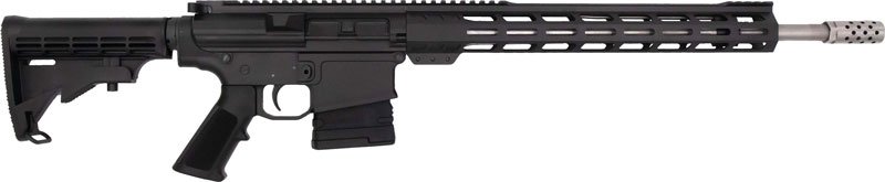 GLFA AR10 Rifle 308 Win - 18" Stainless Bbl 10rd Black