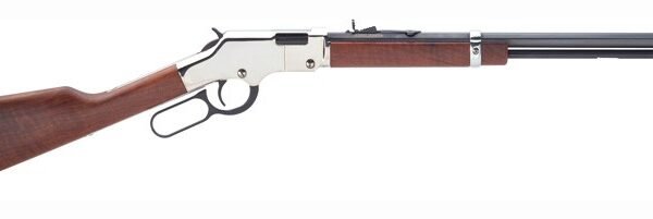 Henry Golden Boy Silver Rifle .22 WMR 12rd Capacity 20.5" Barrel Walnut