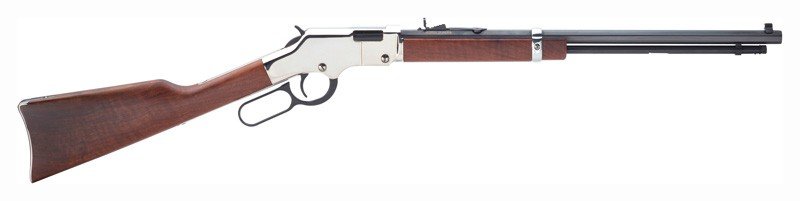Henry Golden Boy Silver Rifle .22 WMR 12rd Capacity 20.5" Barrel Walnut