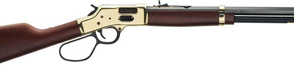 Henry Big Boy Brass Large Loop Side Gate Rifle .45 Colt 10rd Magazine 20" Barrel Walnut