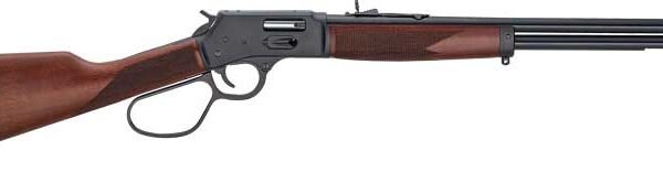 Henry Big Boy Steel w/Side Gate Rifle .44 Mag/.44 Spl 10rd Capacity  20" Round Barrel Large Loop Lever Walnut Stock