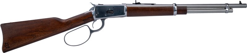 Heritage 92 Lever Action Rifle .44 Mag 8rd Capacity 18' Polished Stainless Barrel Wood Stock