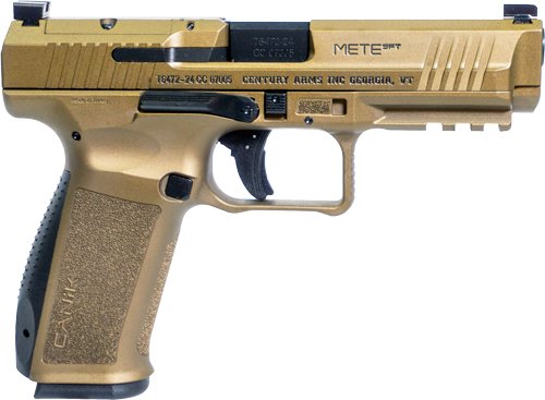 CANIK METE SFT 9MM 4.46" BBL - OR FS 1-18/1-20 BURNT BRONZE