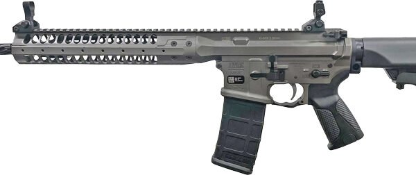LWRC IC-SPR BILLET 5.56 NATO - 16" 30RD GREY W/ BLACK STOCK