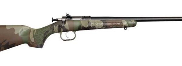 CRICKETT RIFLE G2 22LR - US WOODLAND M81 CAMO BLUED