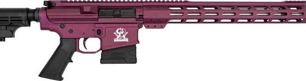 GLFA AR-15 Rifle .308 Win 10rd Magazine 16" Stainless Barrel 15" MLOK Rail Black Cherry Finish